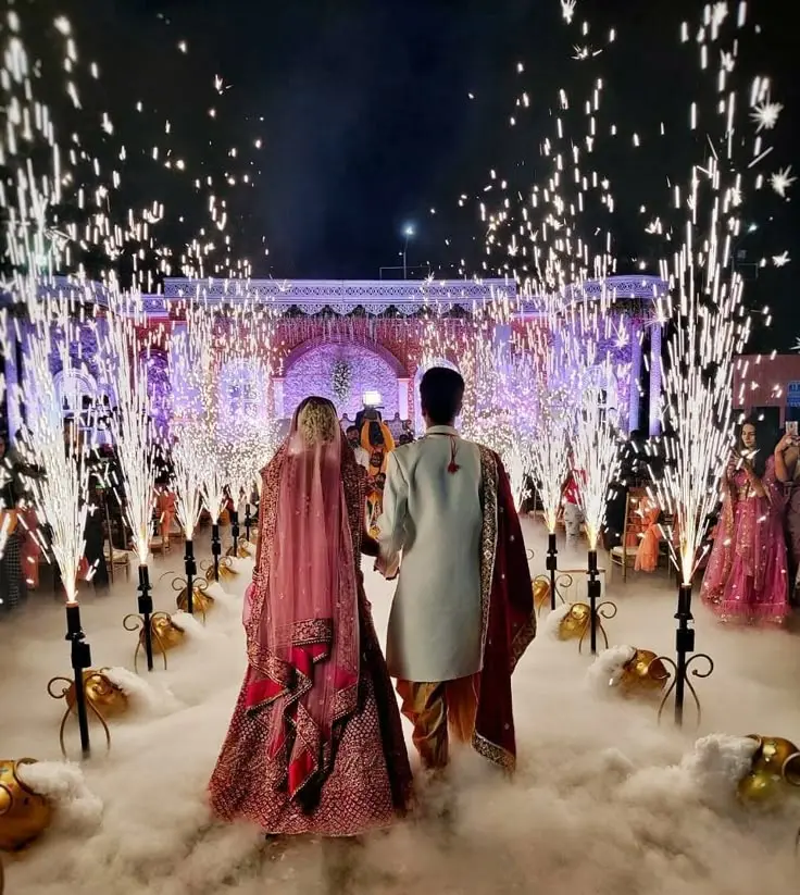Bride Groom Entry